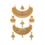 Alloy Jewel Set  (Gold)